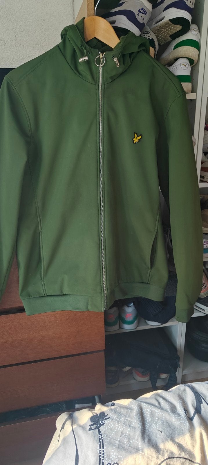 Lyle & Scott Softshell Jas Maat L - Groen, Maat 52/54 (L), Ophalen of Verzenden, Zo goed als nieuw, Lyle & Scott