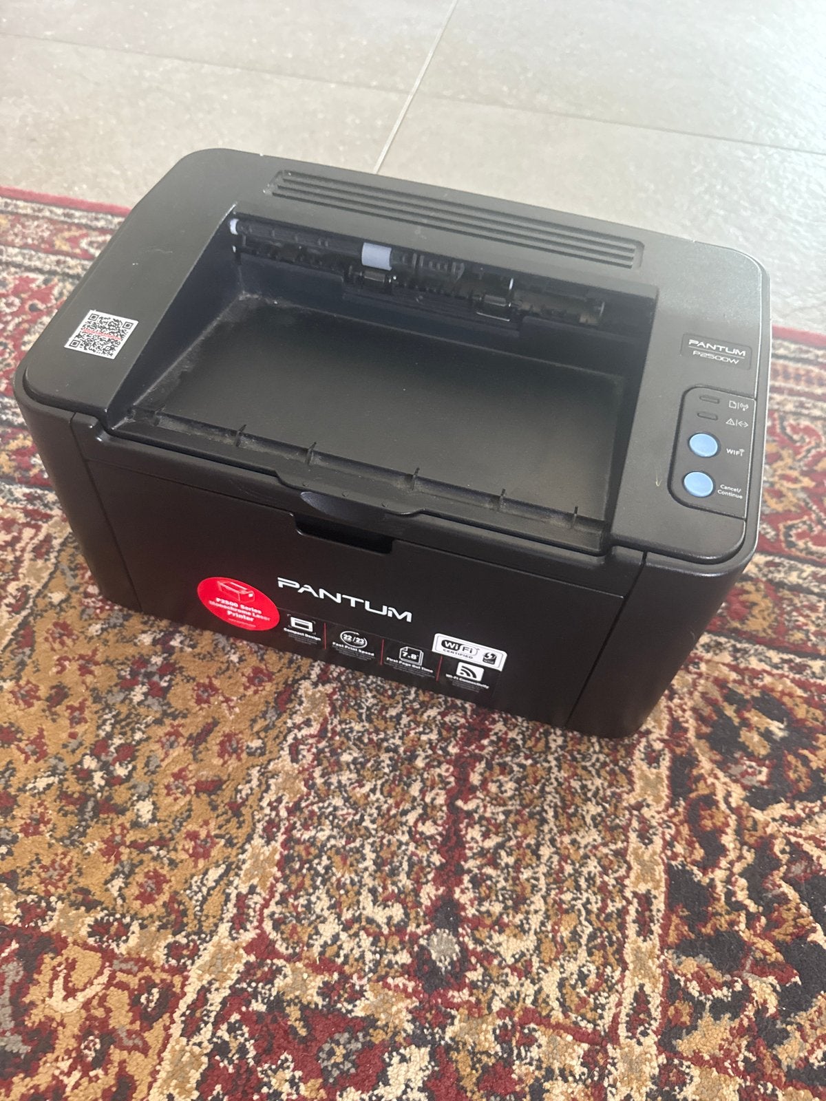 Pantum P2500W Monochrome Laserprinter met WiFi, Computers en Software, Printers, Ophalen, Zwart-en-wit printen, Printer, Zo goed als nieuw