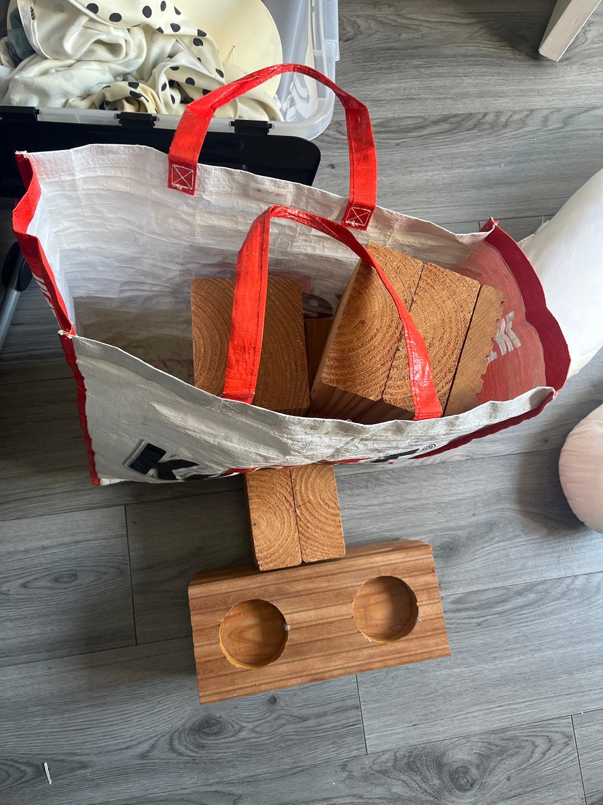 Gratis Houten klossen, Ophalen, Gebruikt, Minder dan 140 cm, Minder dan 70 cm