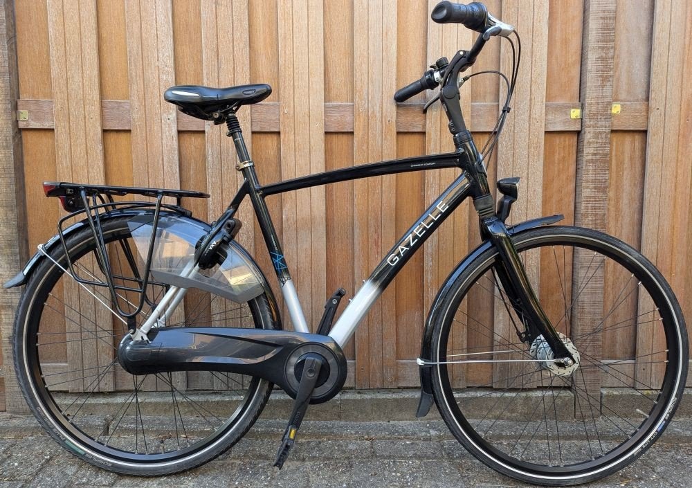 Gazelle Chamonix 57cm, Ophalen, Gebruikt, Versnellingen, 57 tot 61 cm
