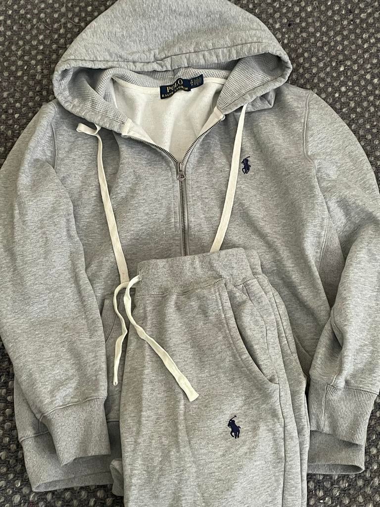 Ralph Lauren Trainingspak Maat S - Grijs, Ophalen, Gedragen, Maat 46 (S) of kleiner, Grijs
