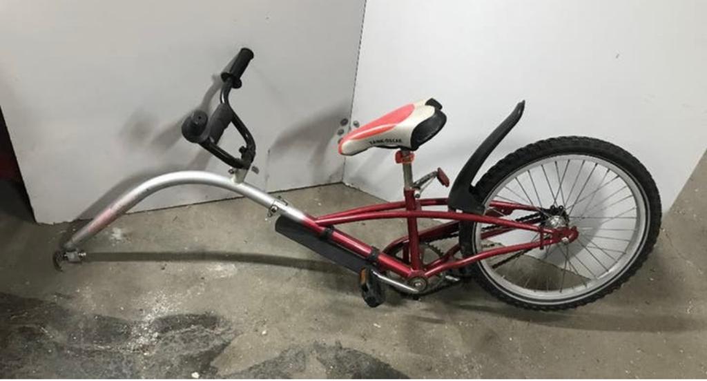 Aanhangfiets, Ophalen, Gebruikt, Aanhangfiets