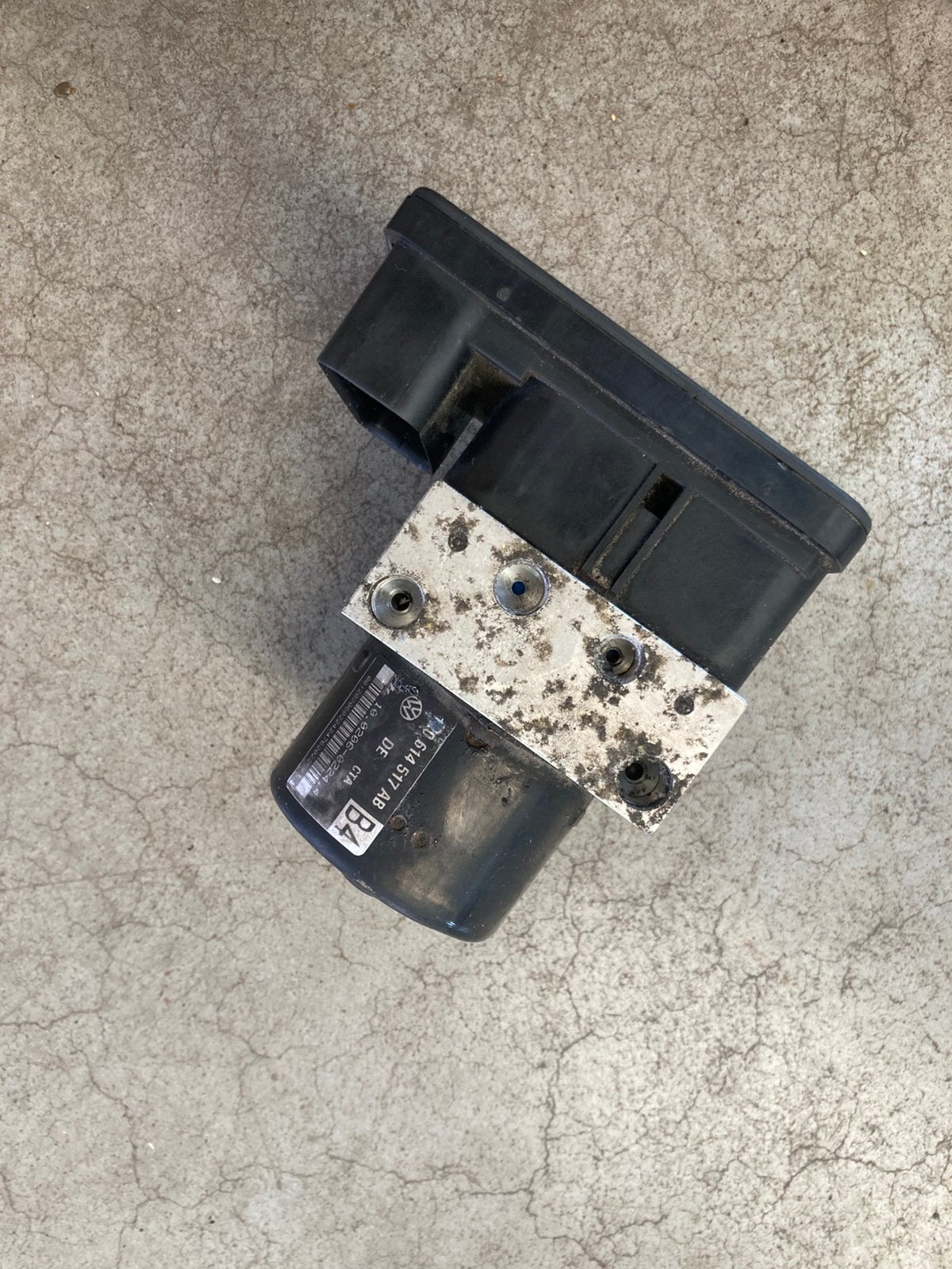 VAG ABS Pomp met computer module 1K0907379AB 1K0614517AB, Ophalen of Verzenden, Gebruikt
