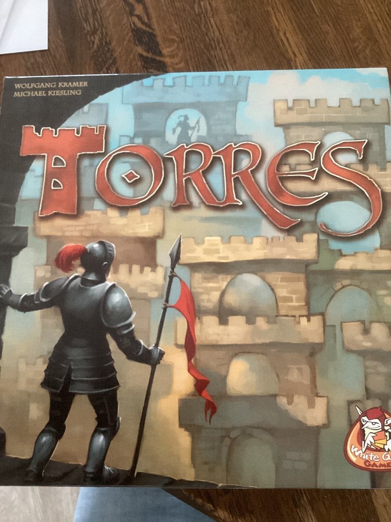 Torres, bordspel, Een of twee spelers, Ophalen of Verzenden, Zo goed als nieuw, White Goblin Games
