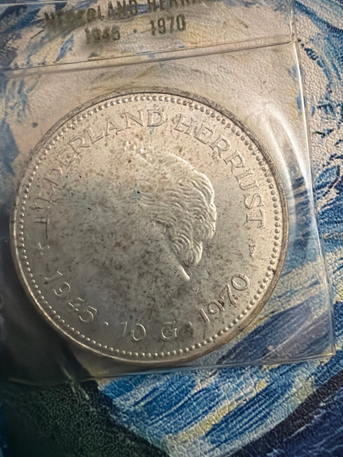 Zilveren 10 Gulden Munt Nederland Herrijst 1945-1970 Juliana, Postzegels en Munten, Munten | Nederland, Koningin Juliana, Zilver