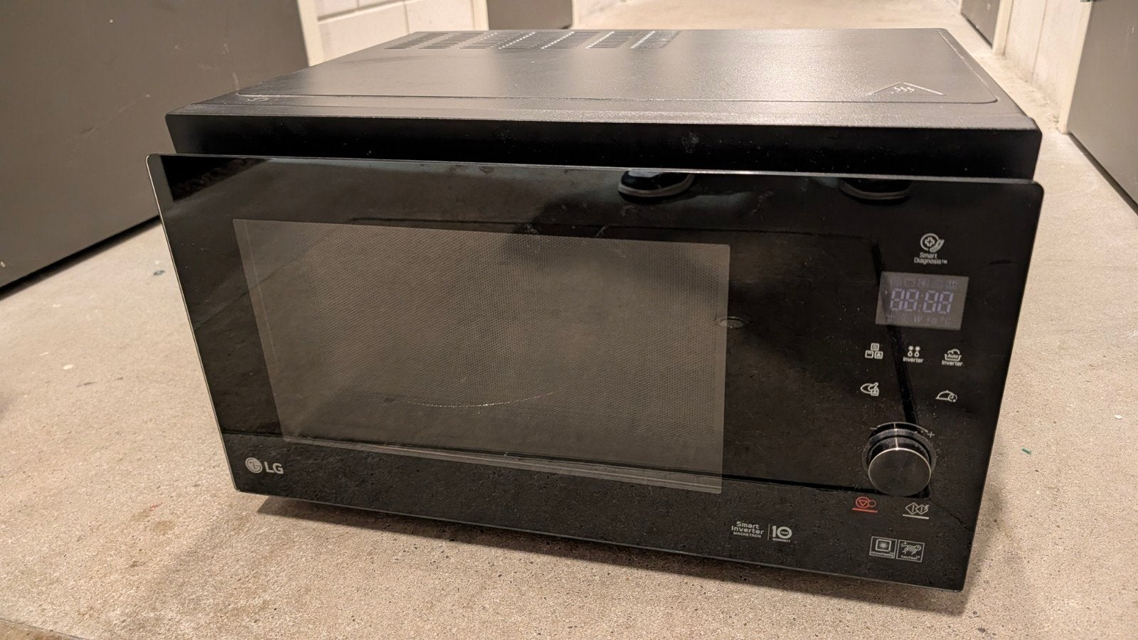 LG Smart Inverter Magnetron MJ3965BIB, Ophalen, Combimagnetron, Gebruikt, Hete lucht