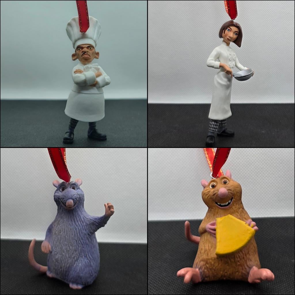 Disney Ratatouille kerst ornament hanger kerstbal, Ophalen of Verzenden, Nieuw