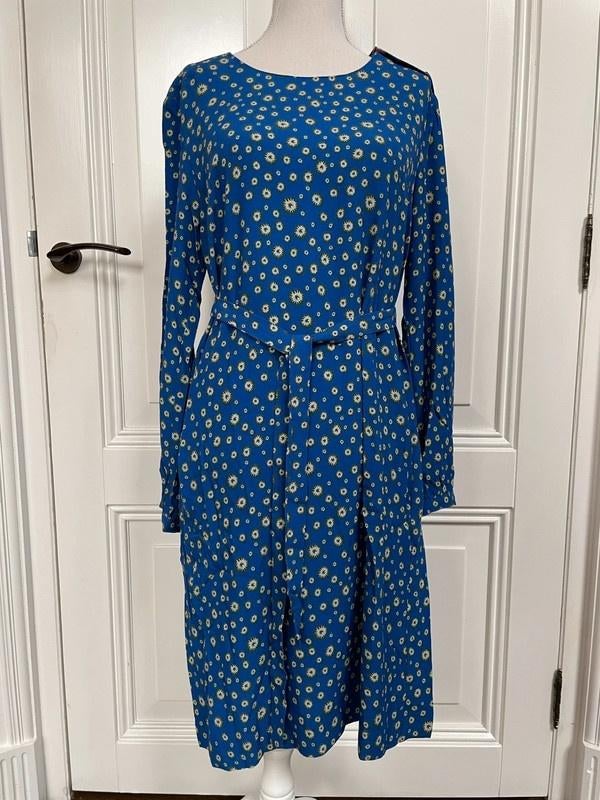 Oilily jurk 34 (valt als S-M, zie afm), nieuw, ww 239,95, Oilily, Blauw, Ophalen of Verzenden, Zo goed als nieuw
