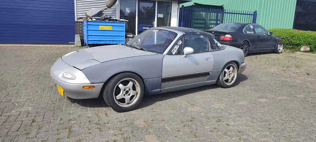 Mazda MX-5 1.6 1993 drift, Auto's, Mazda, Particulier, MX-5, Benzine, Cabriolet, Handgeschakeld, Origineel Nederlands, Zilver of Grijs