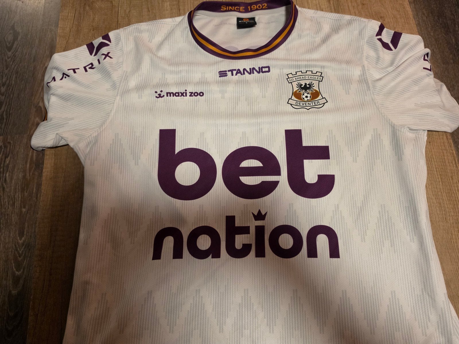Go Ahead Eagles uitshirt 2024/2025, Maat 52/54 (L), Wit, Ophalen of Verzenden, Zo goed als nieuw