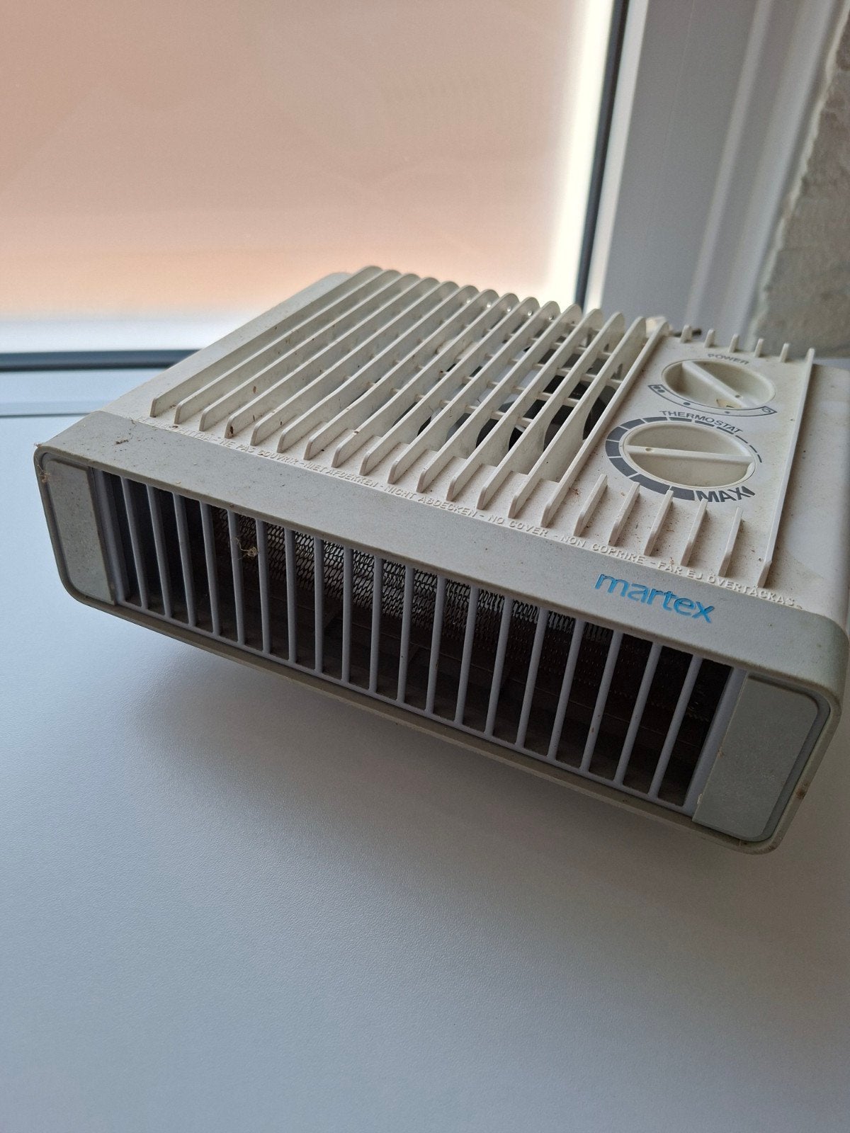 Martex HL 707T Kachel/Ventilator 2000W, Ophalen, Gebruikt, Minder dan 60 m³, 1 snelheid