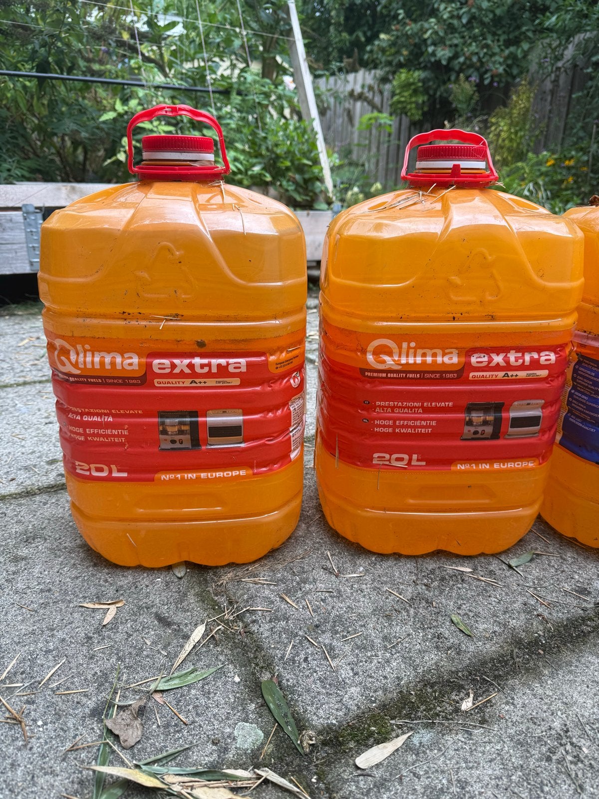 Qlima vloeistof, Ophalen, Overige brandstoffen, Petroleumkachel