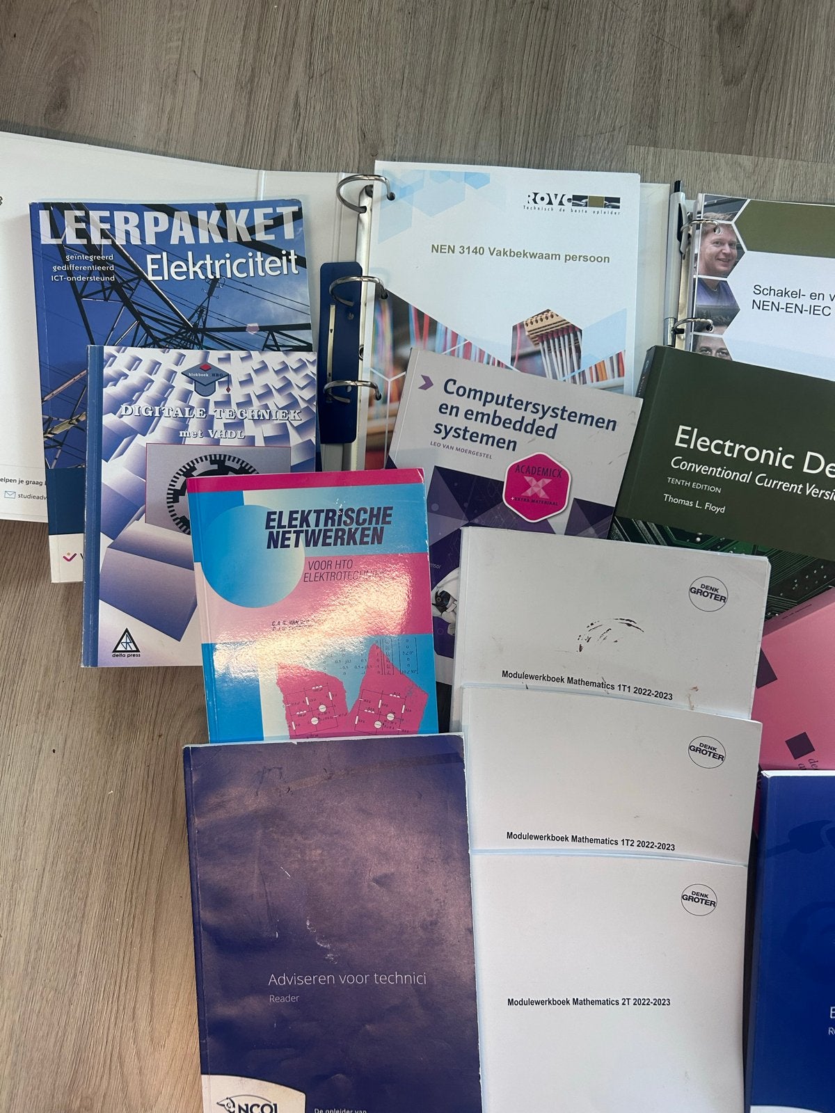 Complete NCOI Elektro Pakket | TI-84 + Boeken + NI myDAQ Lab, Ophalen of Verzenden, Zo goed als nieuw, Elektrotechniek