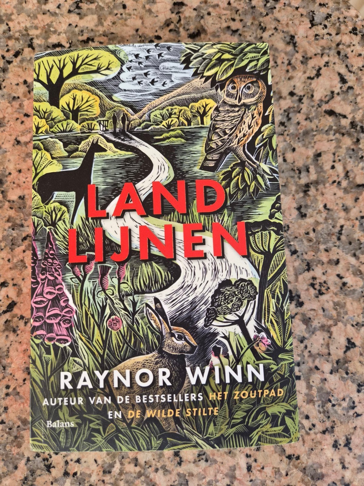 Landlijnen - Raynor Winn (Zo goed als nieuw), Europa overig, Ophalen of Verzenden, Zo goed als nieuw, Raynor Winn