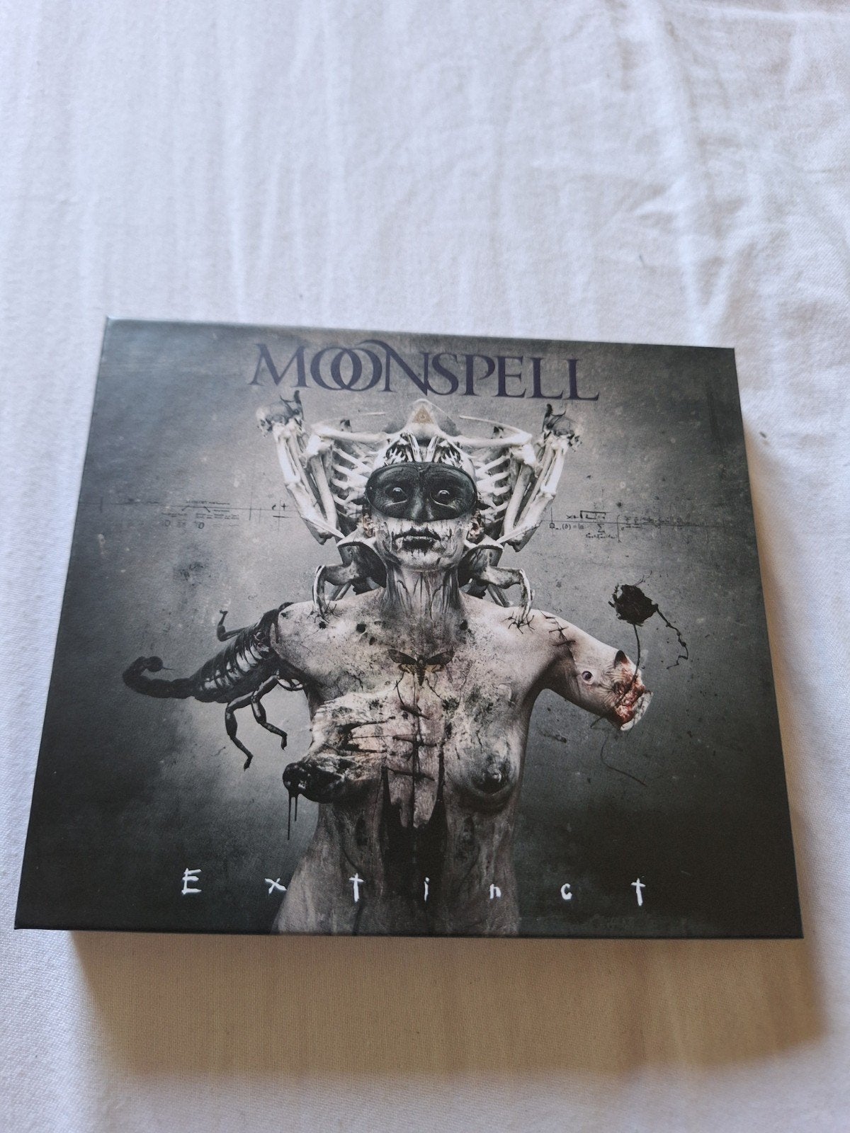 moonspell extinct cd dvd digibook, Verzenden, Zo goed als nieuw