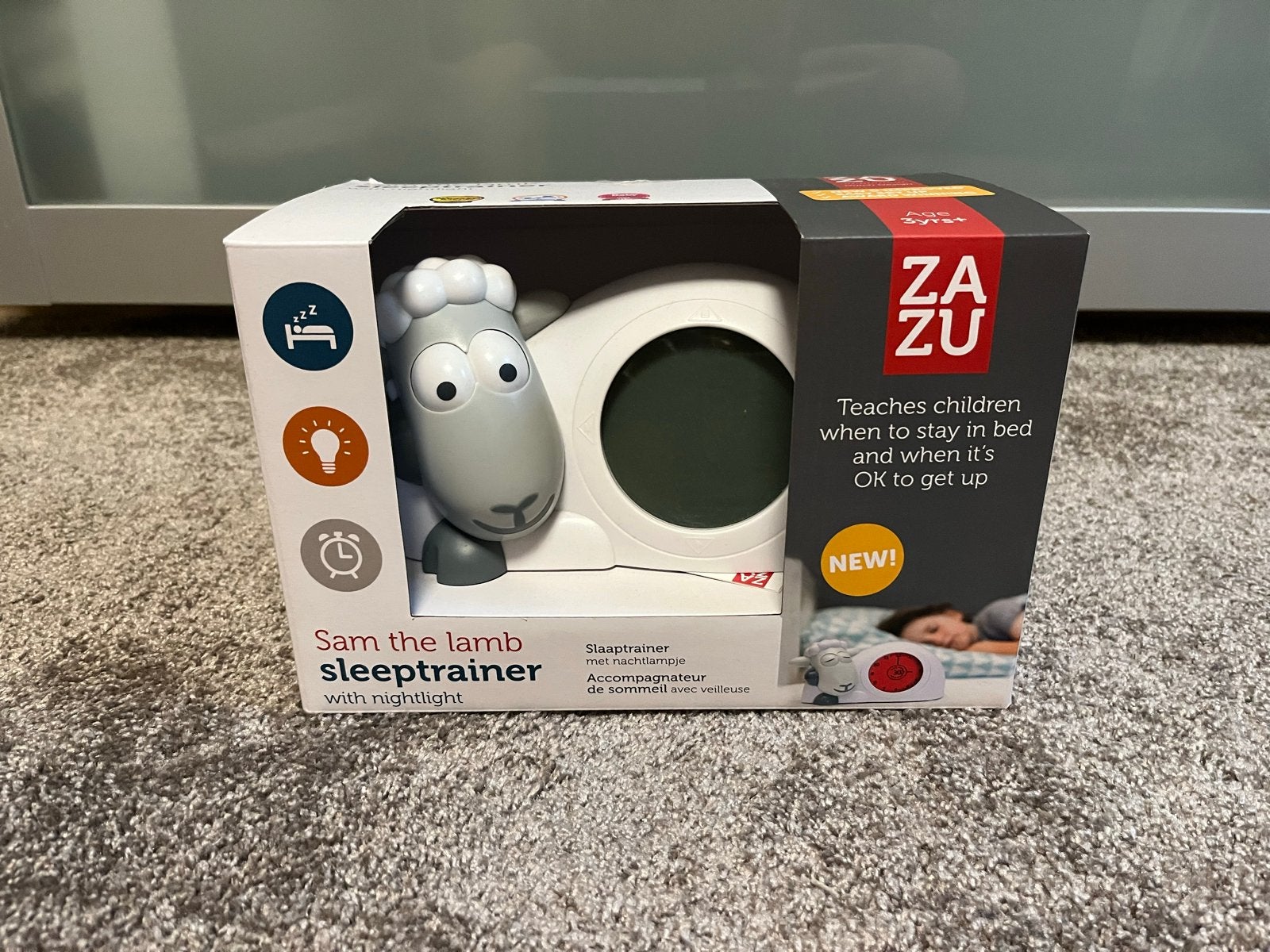 ZAZU Sam het Schaap Slaaptrainer met Nachtlampje, Ophalen, Zo goed als nieuw