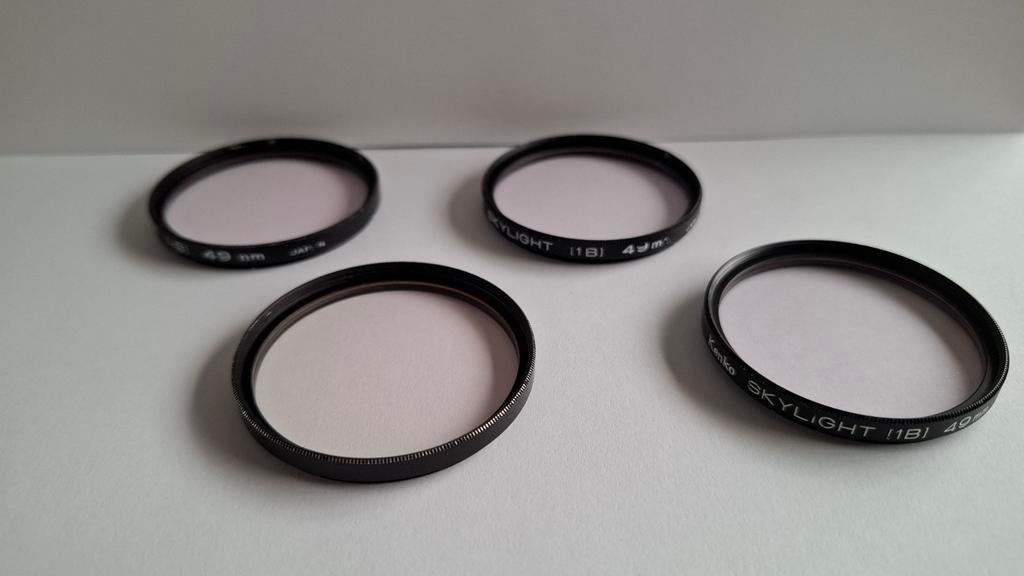 KENKO Skylight 1B 49mm Lens Filter, Overige merken, Minder dan 50 mm, Ophalen of Verzenden, Zo goed als nieuw