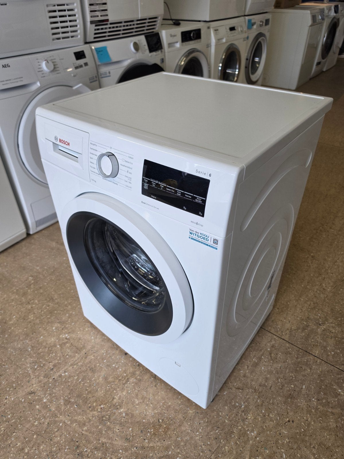Bosch Serie 6 wasmachine | 8 kilo | A+++ | Gratis thuis 🚚✅️, Witgoed en Apparatuur, Bosch, Jirnsum, 1200 tot 1600 toeren, 8 tot 10 kg