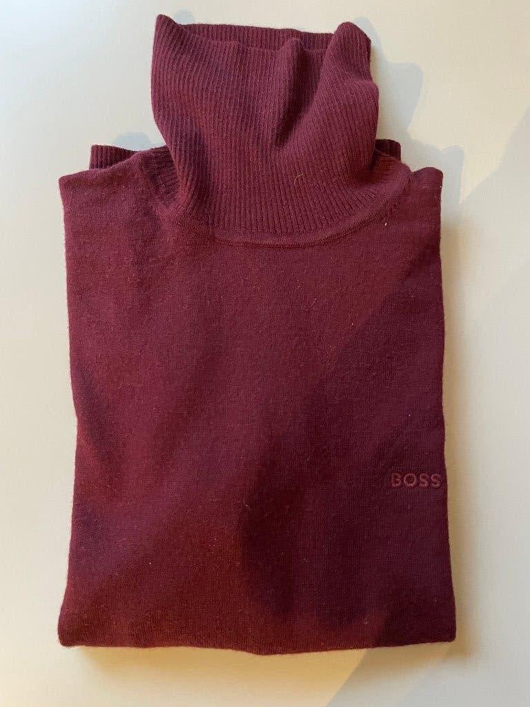 trui herentrui coltrui Boss M 100% wol nieuw, Kleding | Heren, Ophalen of Verzenden, Nieuw, Rood