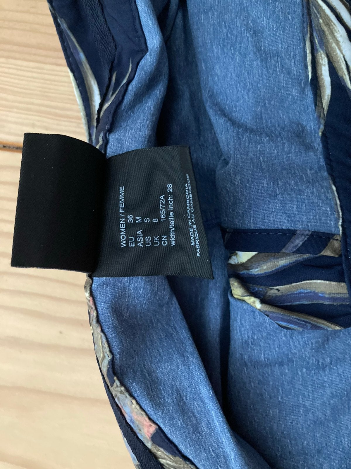 Jack Wolfskin tropisch wandelrokje met binnenbroek, Blauw, Ophalen of Verzenden, Zo goed als nieuw, Maat 36 (S)