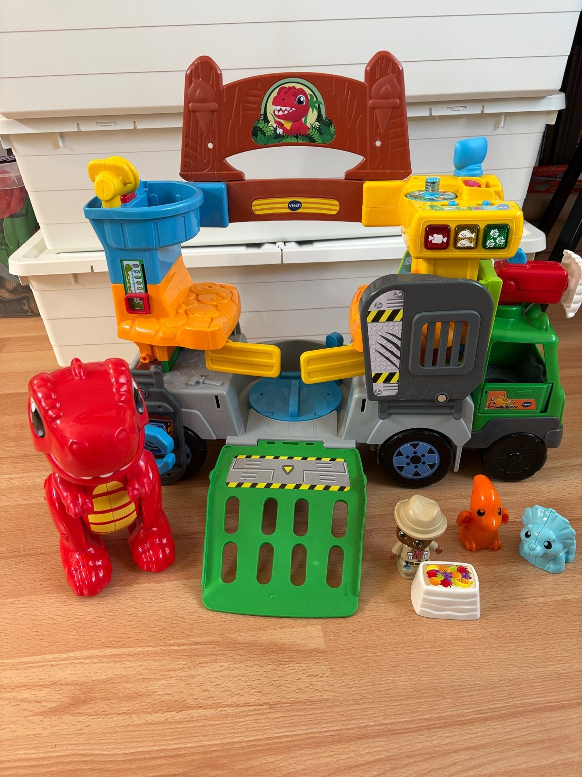Vtech Dino Truck met licht en geluid, Ophalen, Gebruikt