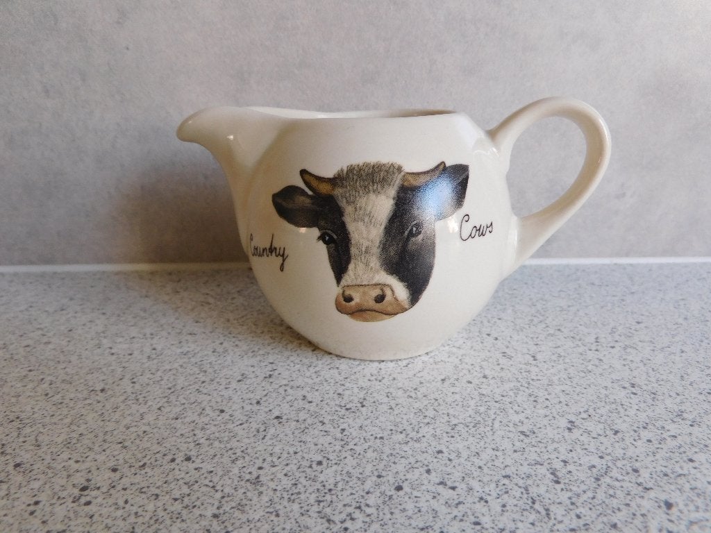 Melkkan Country Cows JET by ter Steege, Kan, Keramiek, Landelijk/Boerenbont, Ophalen of Verzenden