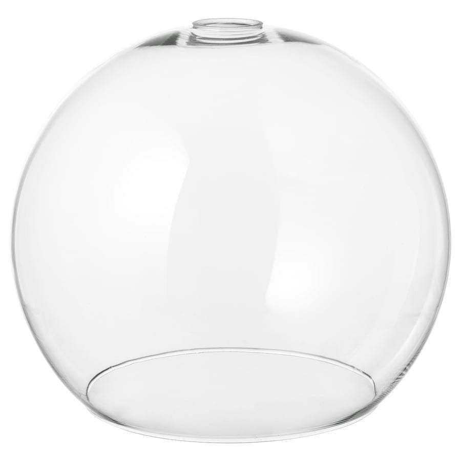JAKOBSBYN Hanglampenkap, helder glas 3x, Ophalen, Overige kleuren, 25 tot 50 cm, Rond
