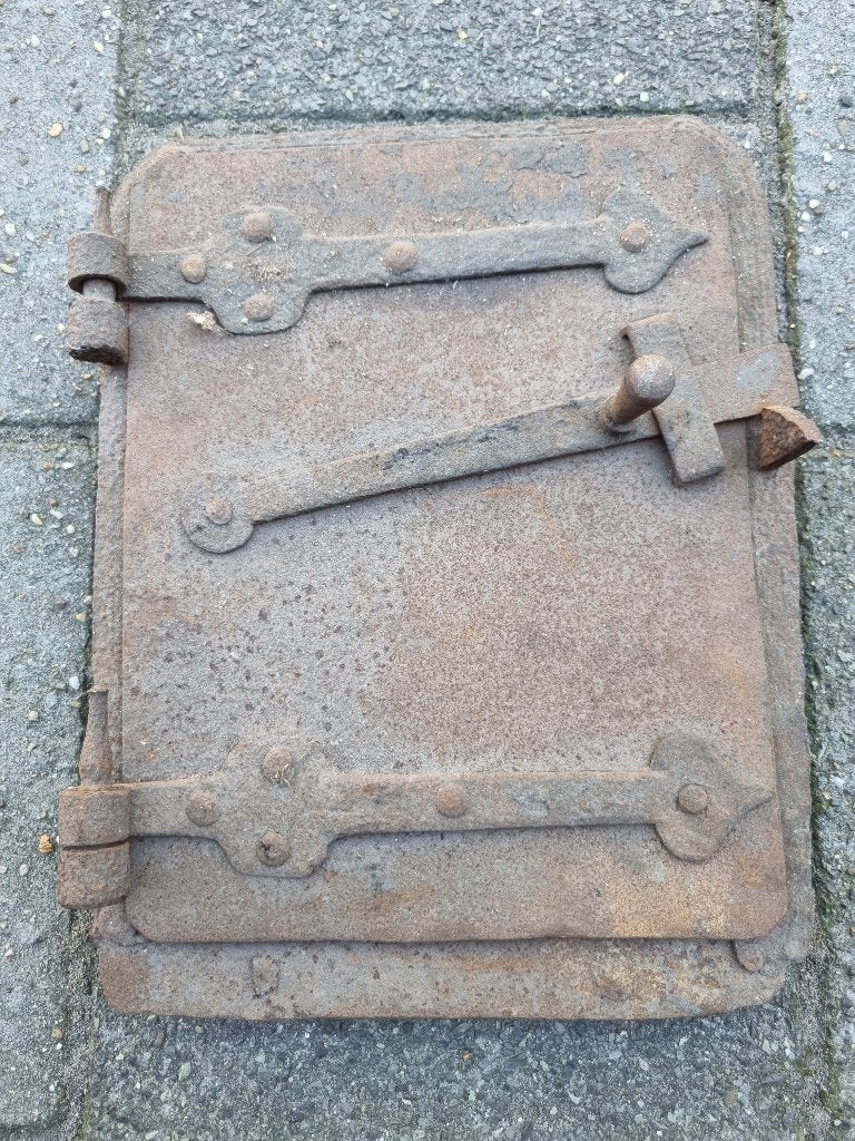 Antiek deurtje kachel/ fonuis / stoof, Ophalen