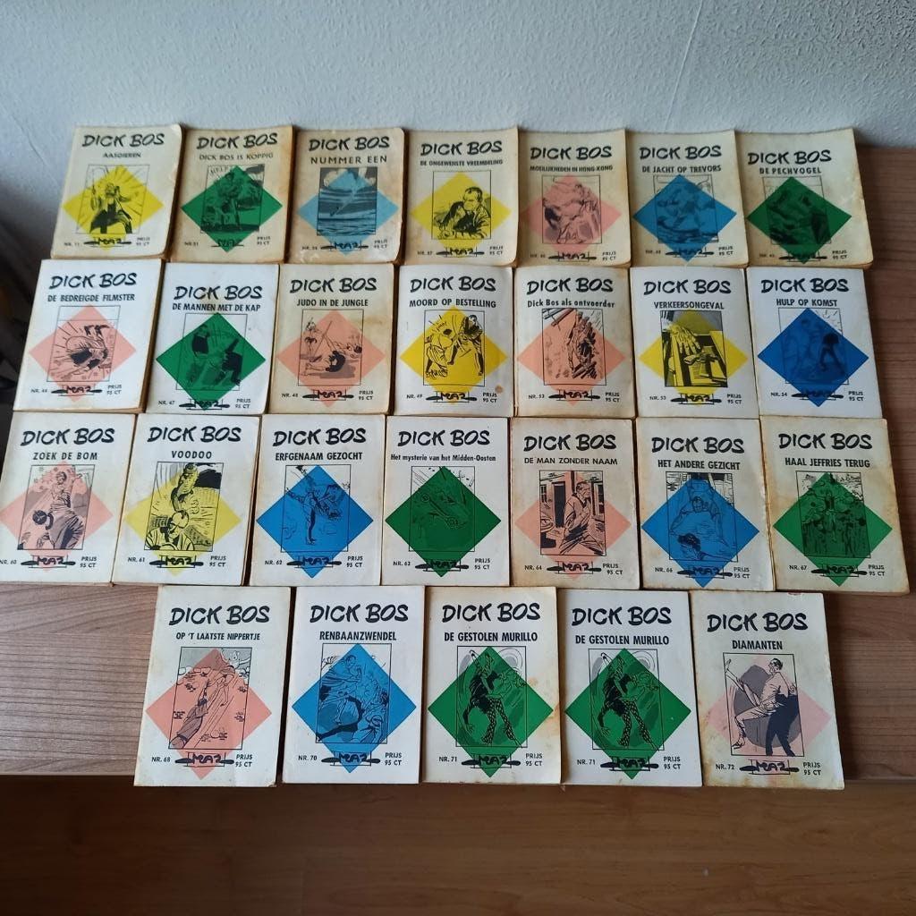 Serie Dick bos 26 boekjes, Boeken, Stripboeken, Meerdere stripboeken, Ophalen of Verzenden, Gelezen, Alfred Mazure