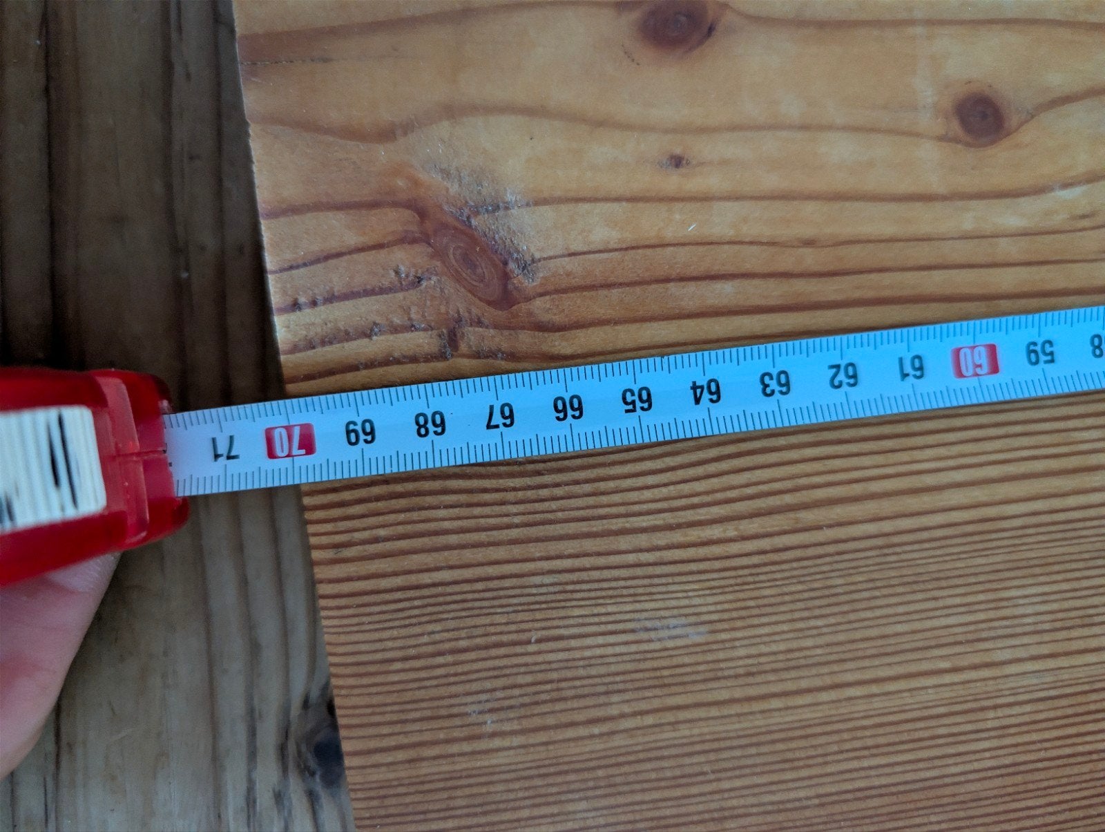 Badplank eiken, Doe-het-zelf en Verbouw, Hout en Planken, Ophalen, Minder dan 25 mm, Eiken, Plank