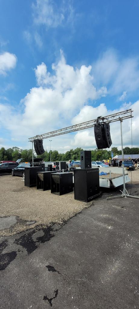 Te Huur geluidsets voor uw feest!!!, Ophalen, Zo goed als nieuw, 120 watt of meer, Overige merken