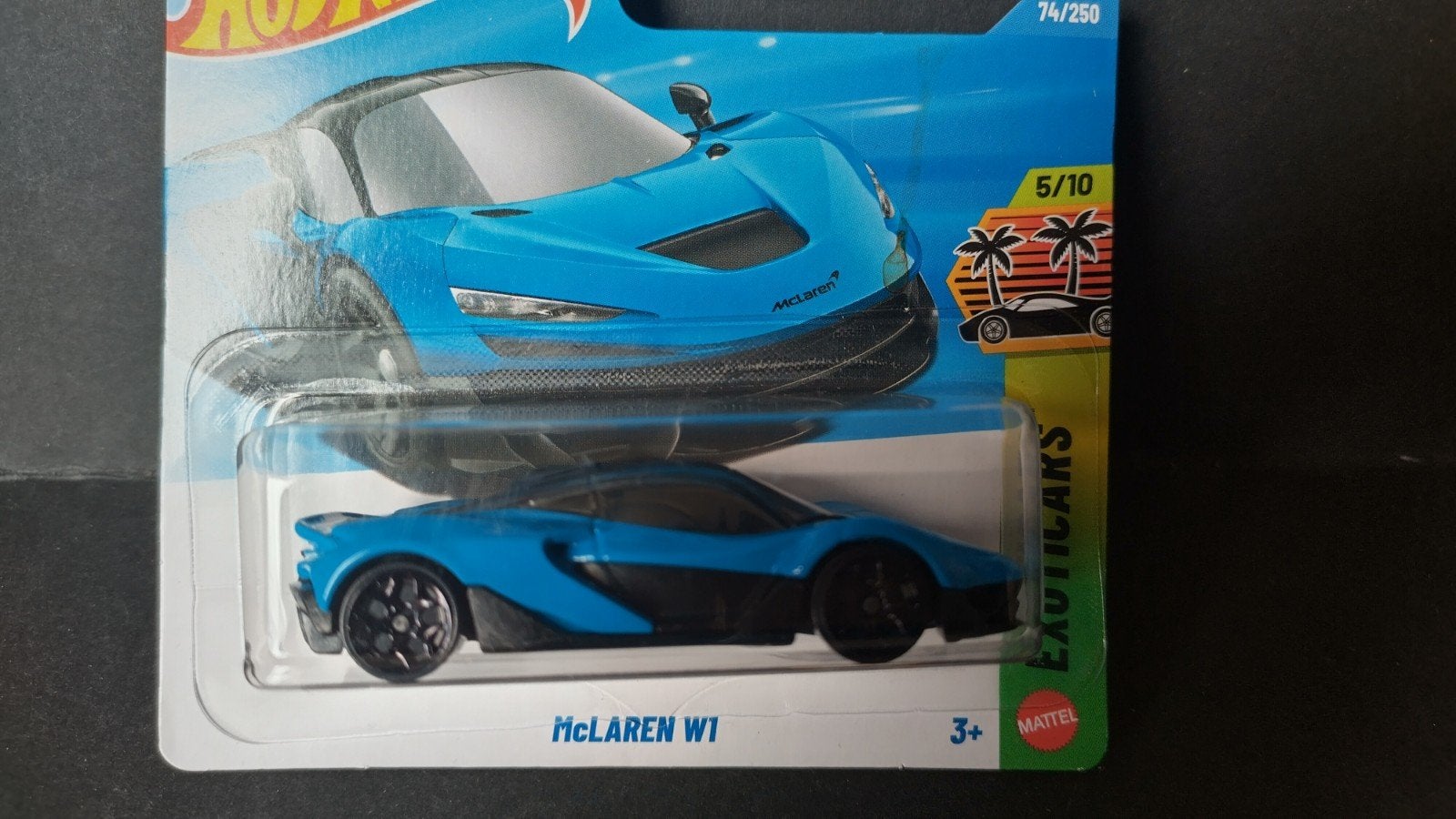 mc Laren w1 1:64 3inch Hotwheels Pol, Auto, Verzenden, ., Nieuw