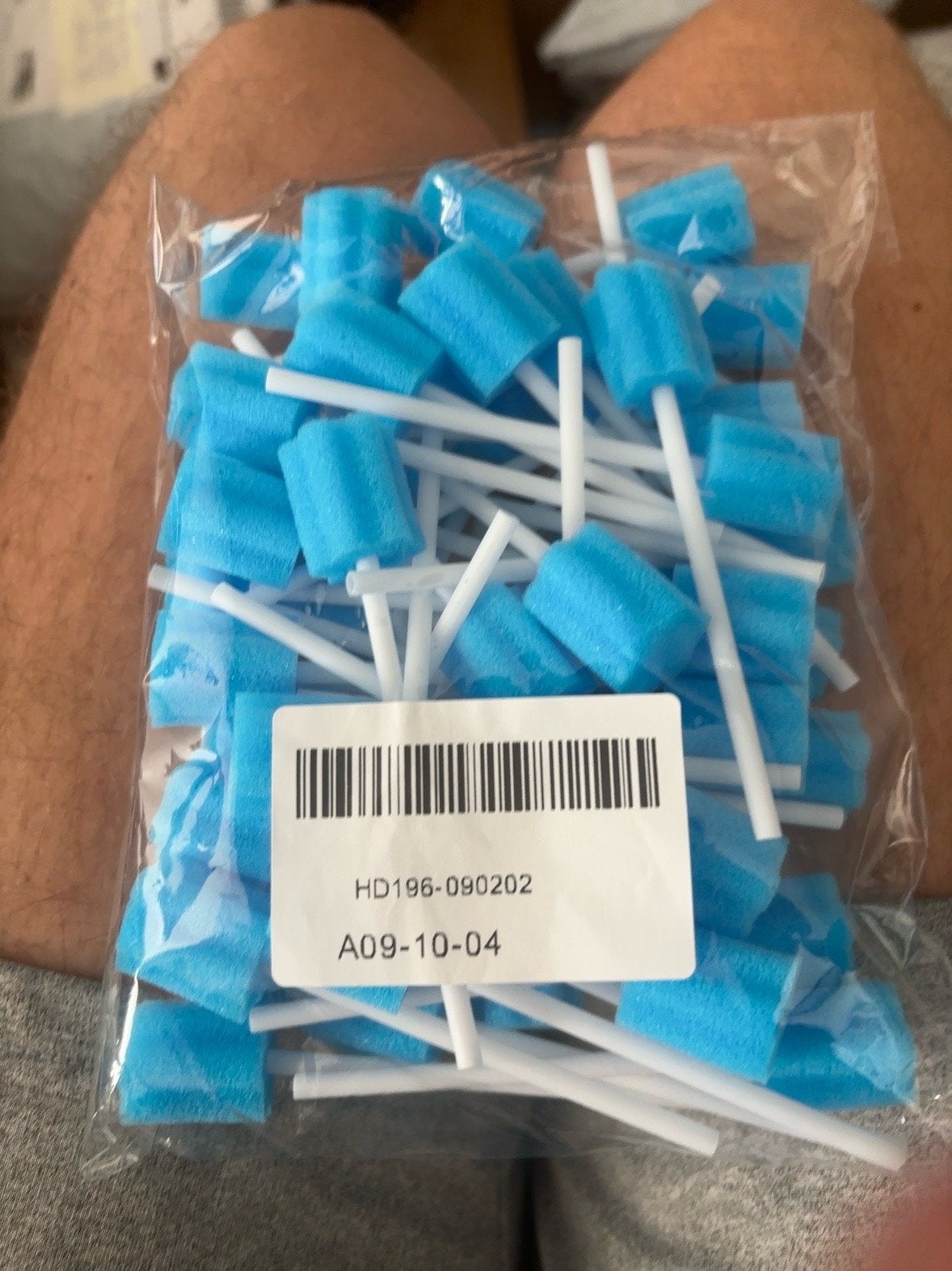 Wegwerp mondverzorgingssponsjes (50 stuks), Ophalen of Verzenden, Nieuw, Mondverzorging