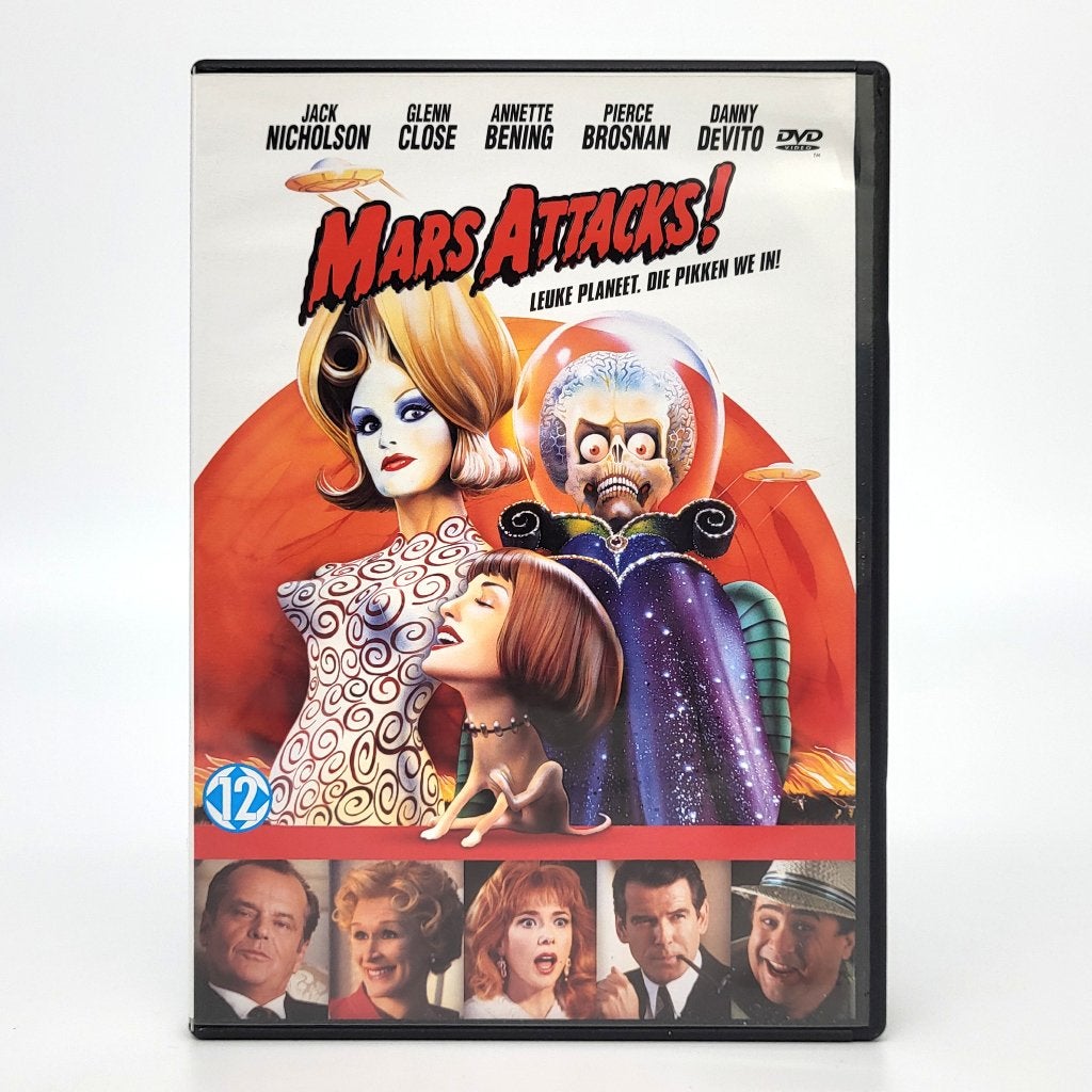 Mars Attacks! - DVD - Tim Burton, Cd's en Dvd's, Vanaf 12 jaar, Verzenden, Gebruikt, Overige genres