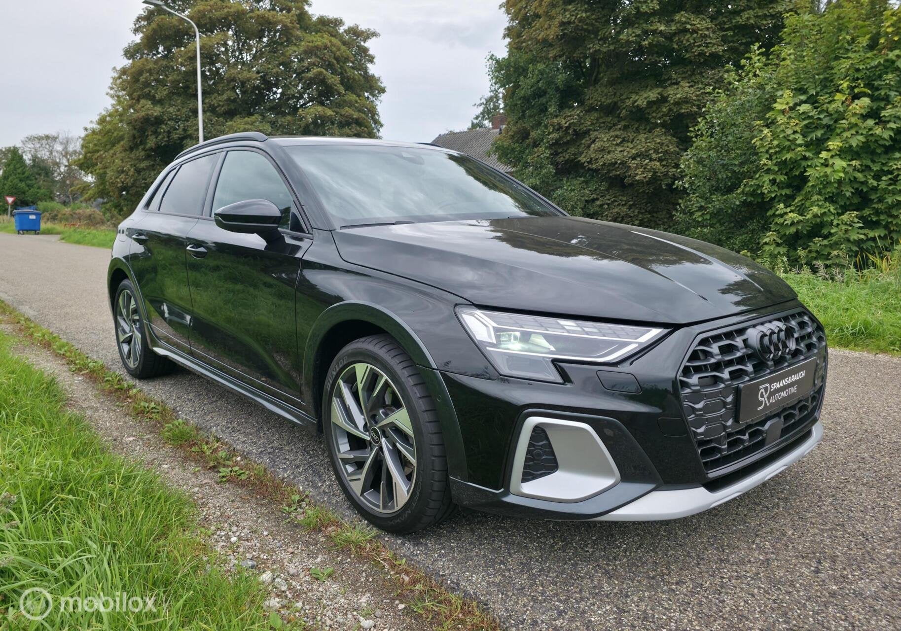 Audi A3 allstreet 40 TFSI e / 3x S-Line / Sfeer / Cam / Navi, Zwart, 4 cilinders, Leder en Stof, Zwart