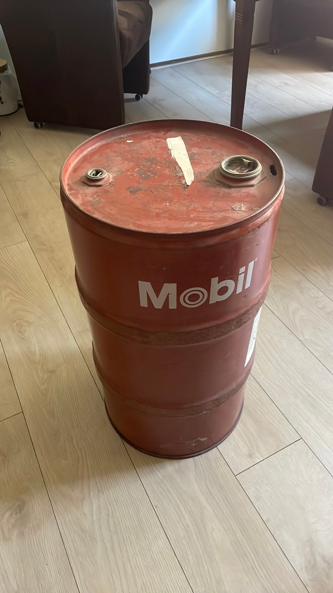 Oliedrum 65x35 (hxø), Ophalen, Zo goed als nieuw