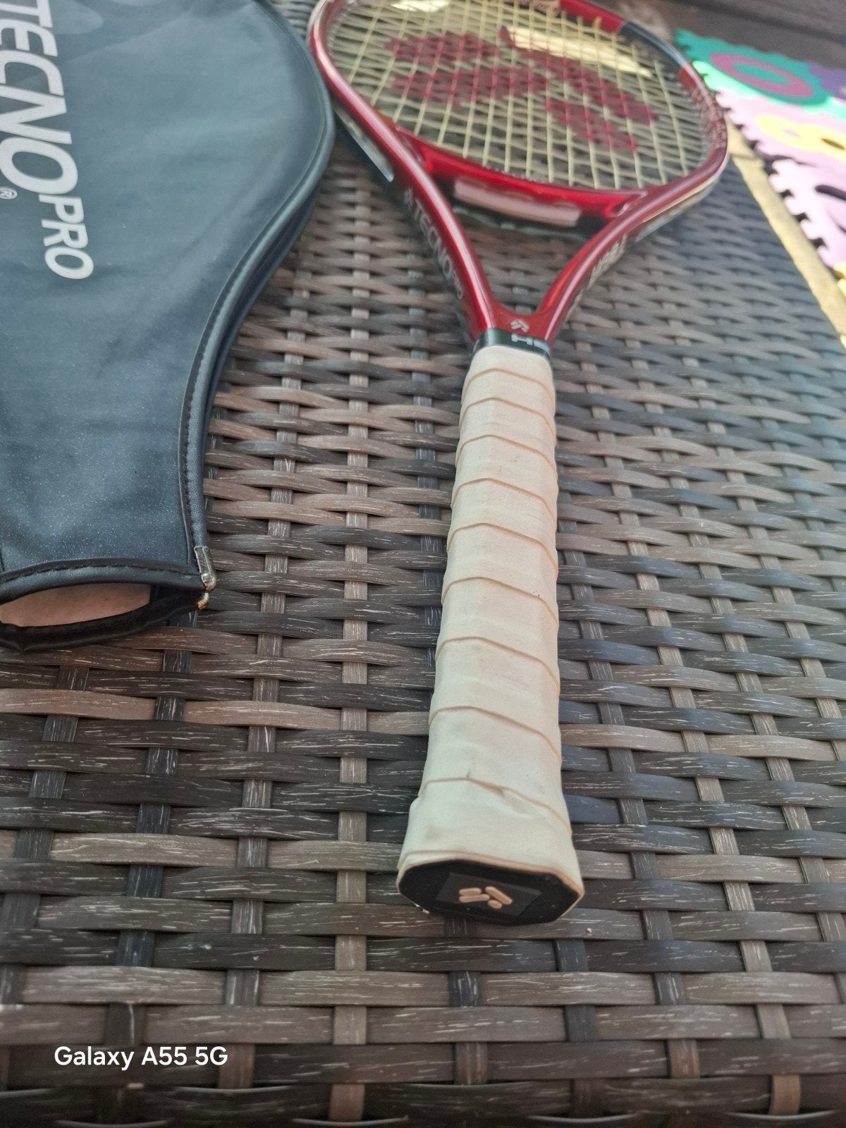 Tecno Pro Tour 100 Graphite Titanium Tennisracket L0, Overige merken, Gebruikt, Ophalen of Verzenden, L0