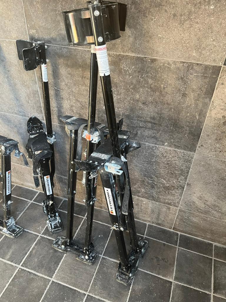 Magnesium stukadoorsstelten 46/76cm, Doe-het-zelf en Verbouw, Gereedschap | Boormachines, Gebruikt, Ophalen