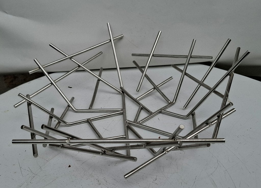 Fruitmand Alessi Blow Up, Overige materialen, Mand, Verzenden, Zo goed als nieuw