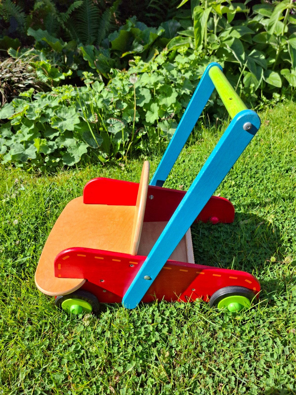 Haba houten loopwagen / duwwagen voor baby's, Ophalen, Gebruikt, Overige typen