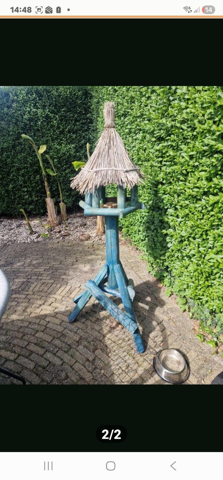 Leuk vogelhuisje, Ophalen