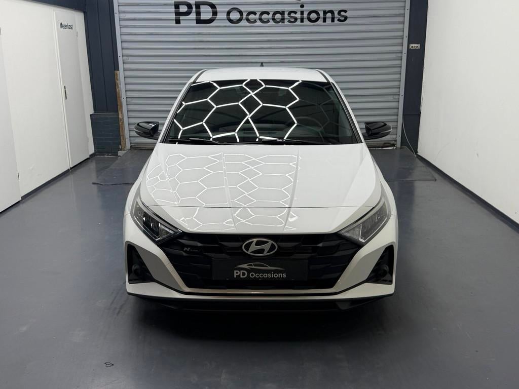 Hyundai I20 1.0 T-GDI N Line - Camera - Navi - Carplay - LM, Auto's, Hyundai, Voorwielaandrijving, Wit, Origineel Nederlands, Bedrijf