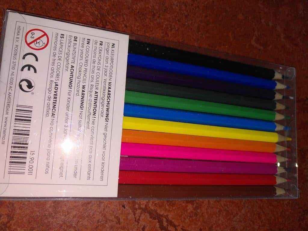 Kleurpotloden Hema ongebruikt, Ophalen of Verzenden