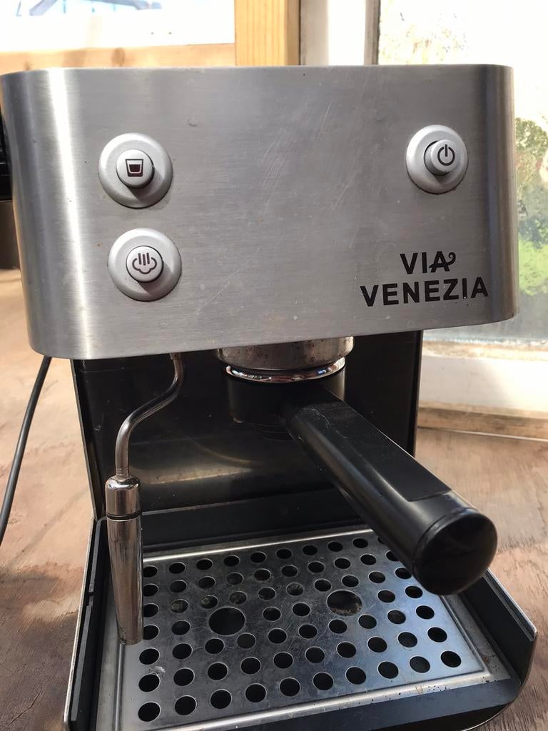 Koffiezetapparaat / espressoapparaat via venetia, Gebruikt, Koffiemachine, Ophalen of Verzenden, 2 tot 4 kopjes