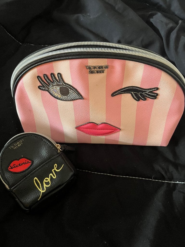 Victoria secret toilettas, Ophalen of Verzenden, Zo goed als nieuw, Roze, Dame