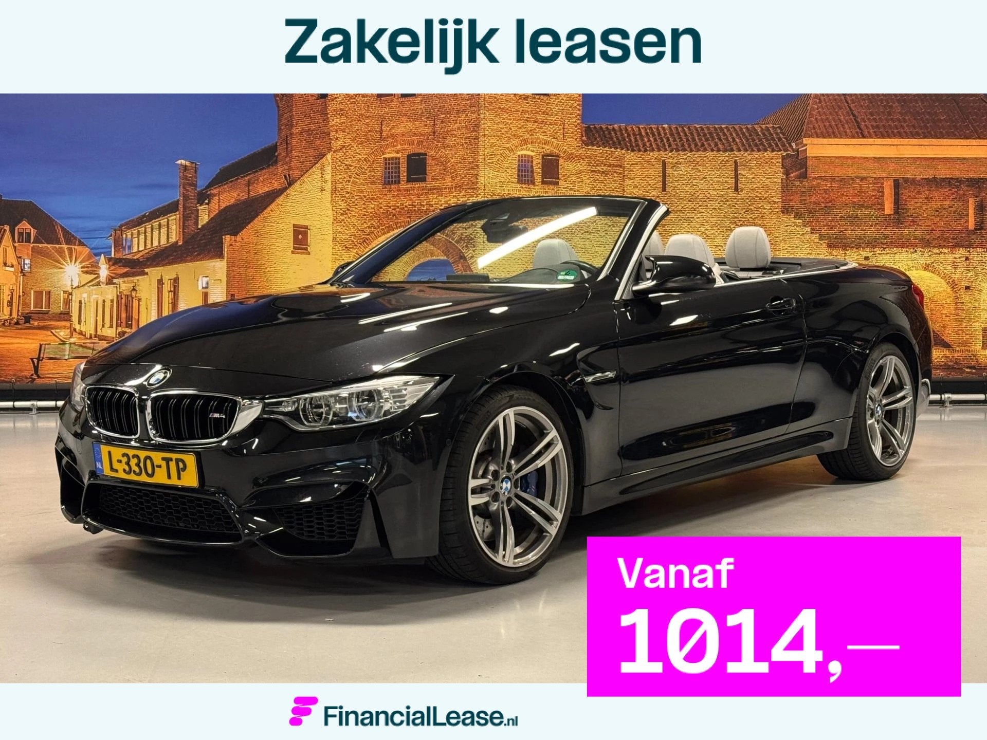 BMW 4-serie Cabrio M4 Automaat Head-Up Harman/Kardon Camera, Automaat, Dealer onderhouden, Achterwielaandrijving, Euro 6