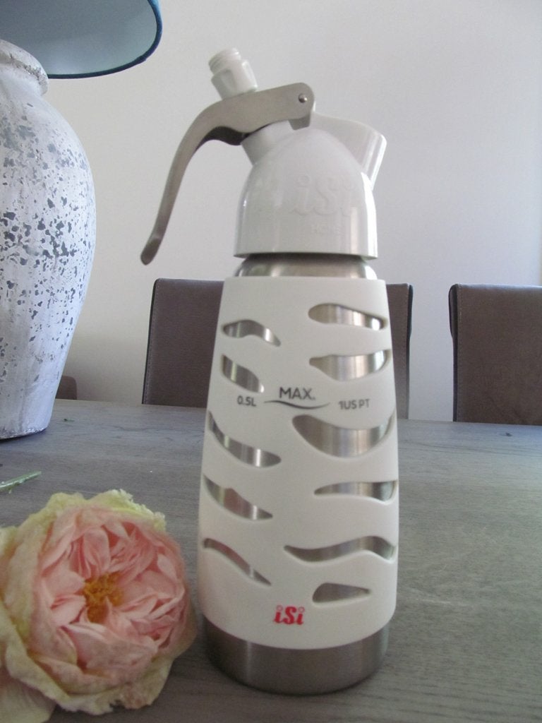ISI Dessert Whip Plus Wit SlagroomSifon / Sifon, Overige typen, Ophalen of Verzenden, Zo goed als nieuw, Overige materialen