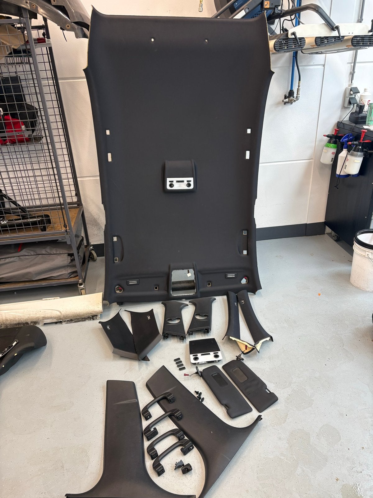 Zwarte hemel bekleding set voor BMW E87, Ophalen of Verzenden, Gebruikt, BMW