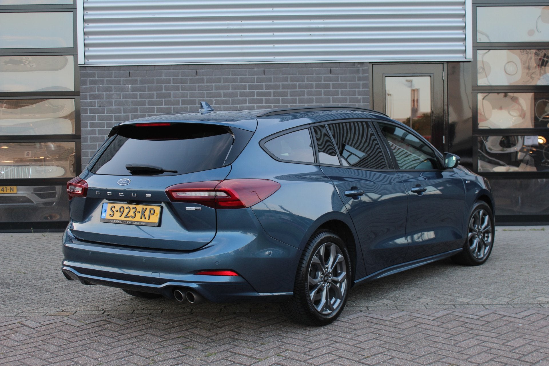 Ford FOCUS Wagon 1.0 EcoBoost Hybrid ST Line Style / Carplay, Gebruikt, Met garantie (alle), Blauw, Origineel Nederlands
