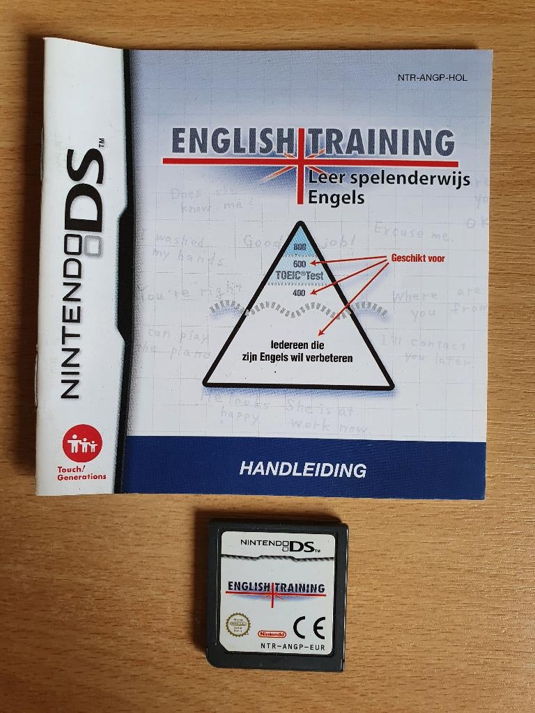 English training: Leer spelenderwijs Engels - DS, Puzzel en Educatief, Gebruikt, 1 speler, Ophalen of Verzenden